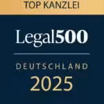 Siegel Auszeichnung als Top-Kanzlei 2025