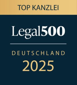Siegel Auszeichnung als Top-Kanzlei 2025