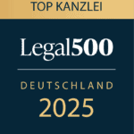 Siegel Auszeichnung als Top-Kanzlei 2025 für BEISSE & RATH