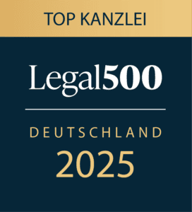 Siegel Auszeichnung als Top-Kanzlei 2025 für BEISSE & RATH