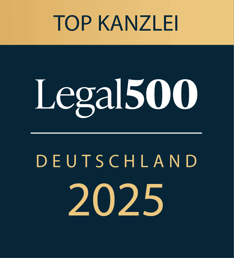 Siegel Auszeichnung als Top-Kanzlei 2025 für BEISSE & RATH
