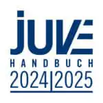 JUVE Auszeichnung Logo 2025 für BEISSE & RATH
